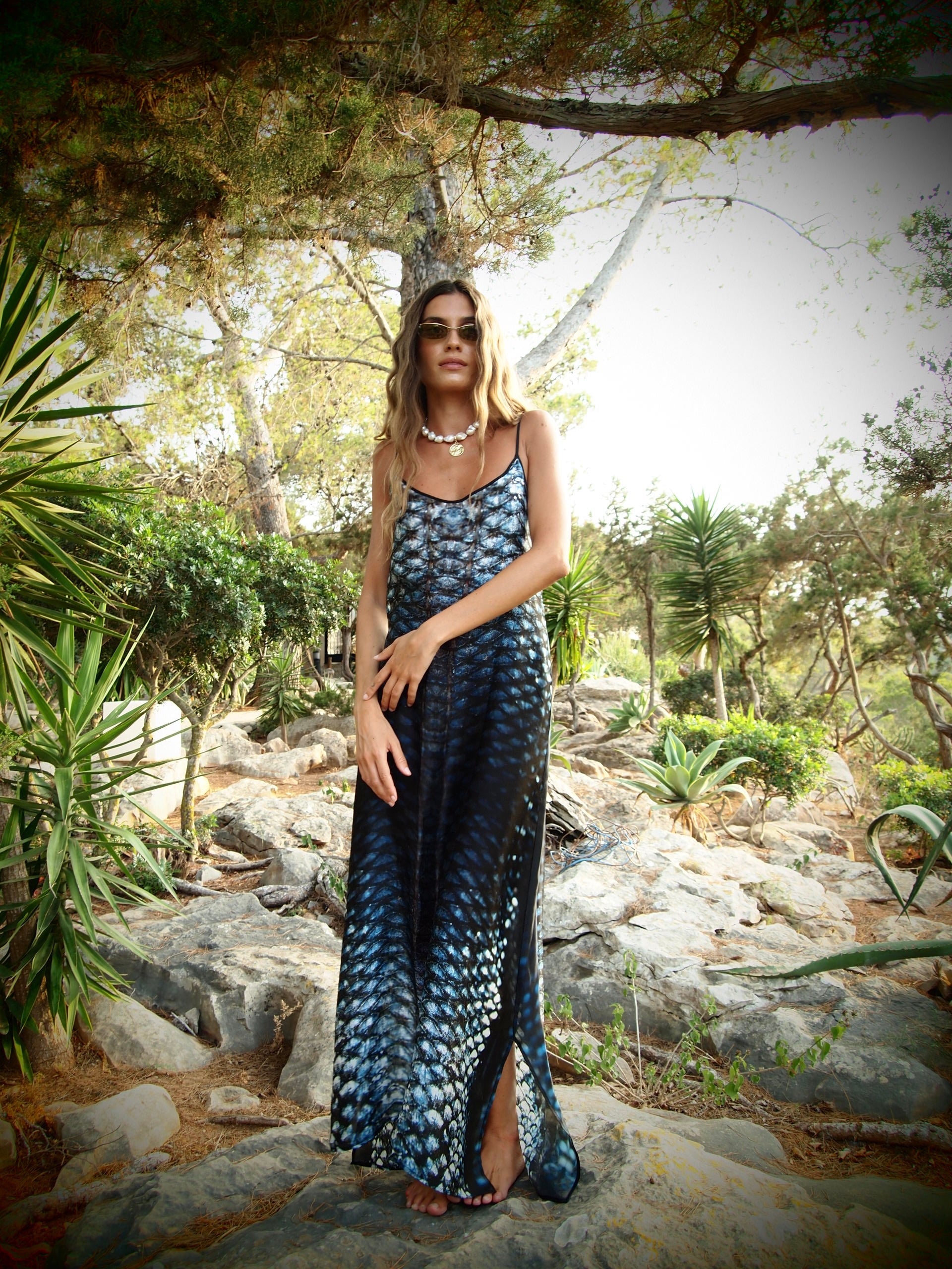 Selene Dress - Indigo Skylla