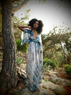 Venus Kaftan - Thalassa print