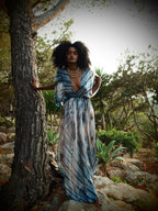 Venus Kaftan - Thalassa print