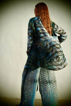 Elvis Shirt - Aqua Siren