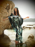 Isla Silk Kaftan - Marrah print