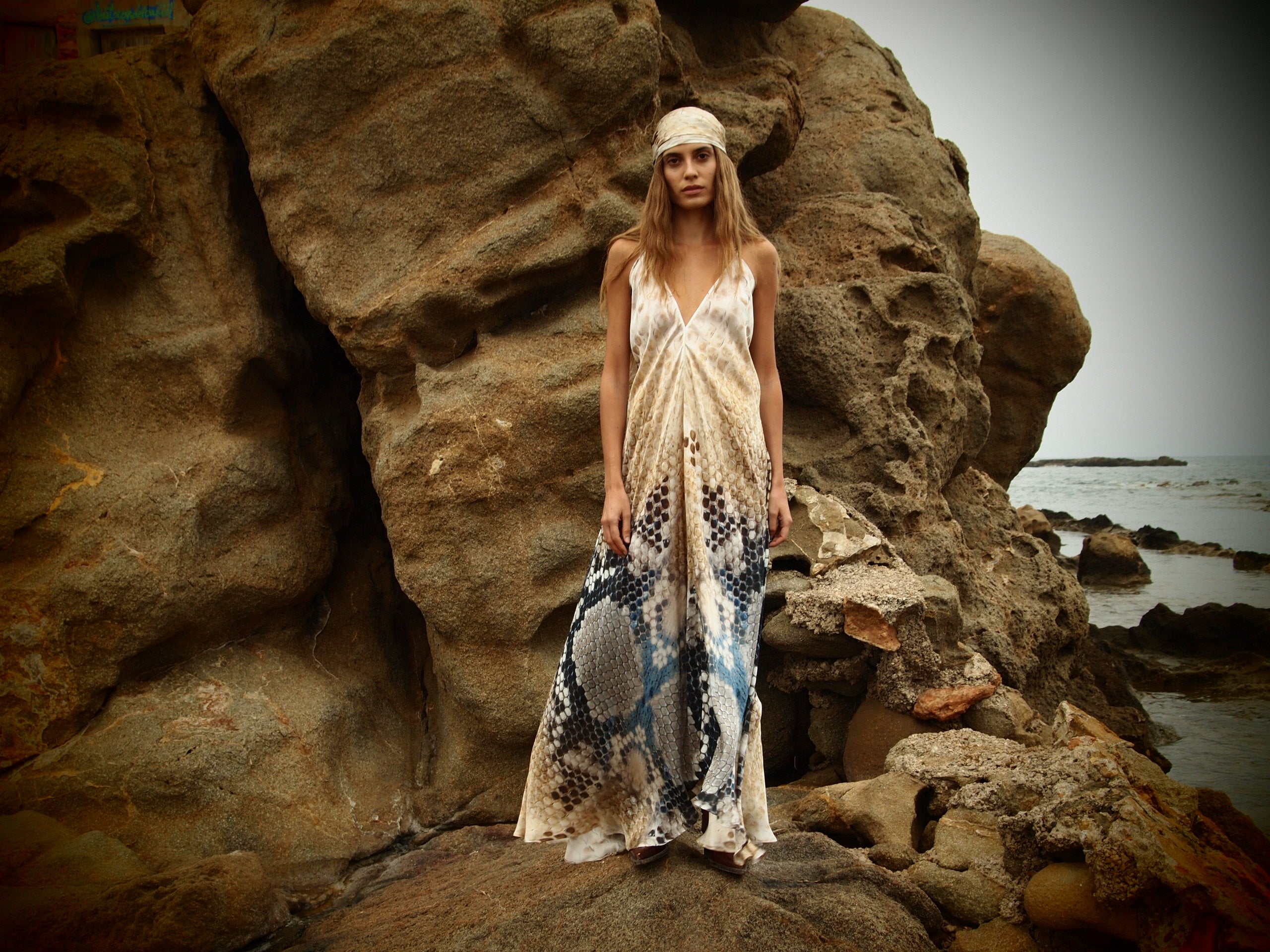 Xarracca Dress in Cobra print