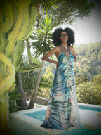 Xarracca Dress - Thalassa (blue) print