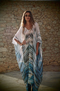 Ashtanga Kaftan - Thalassa print