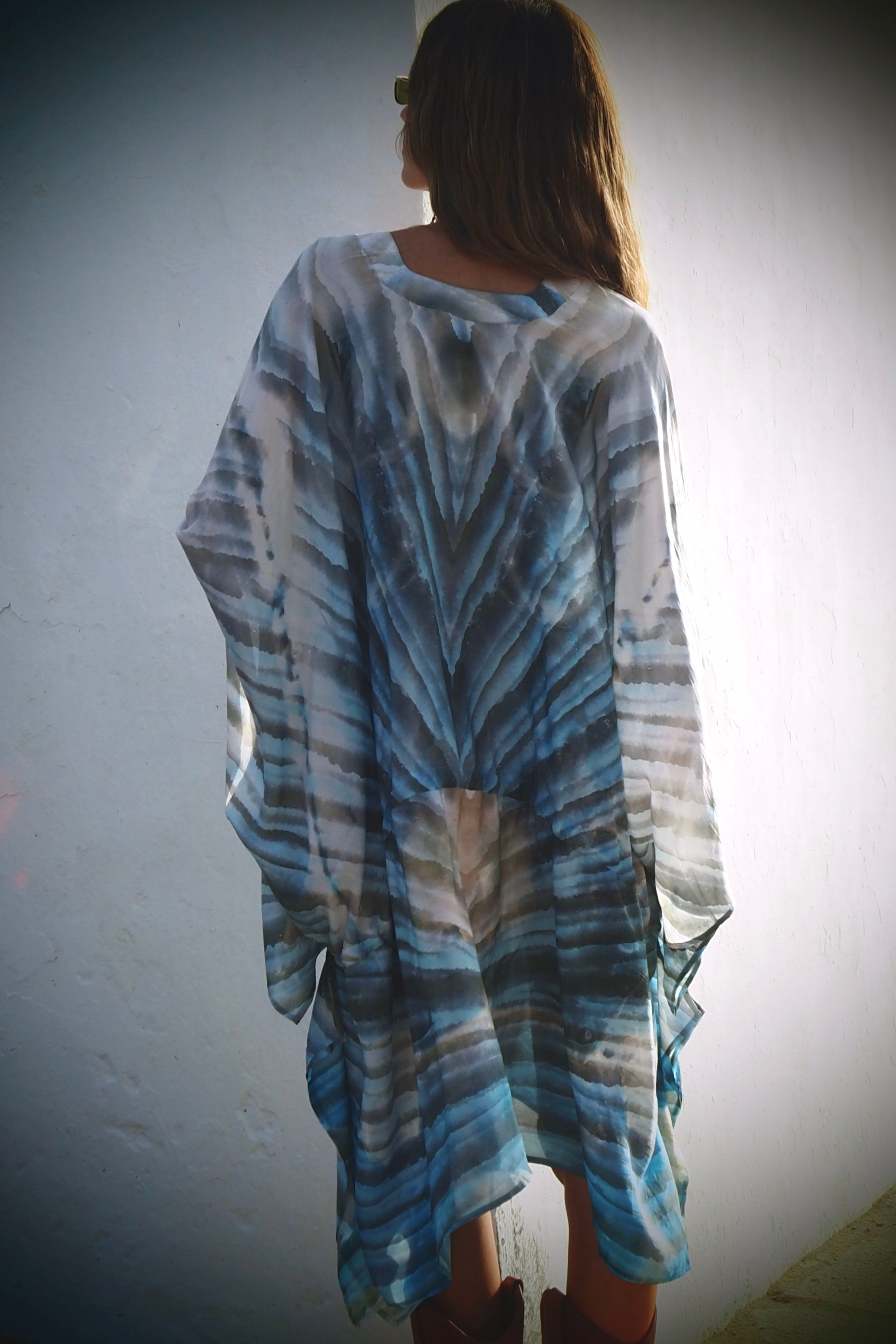Yaiza Kaftan - Thalassa print