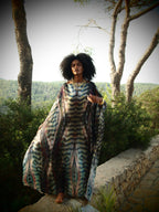 Zandra Silk Kaftan - Gaia Nuovo