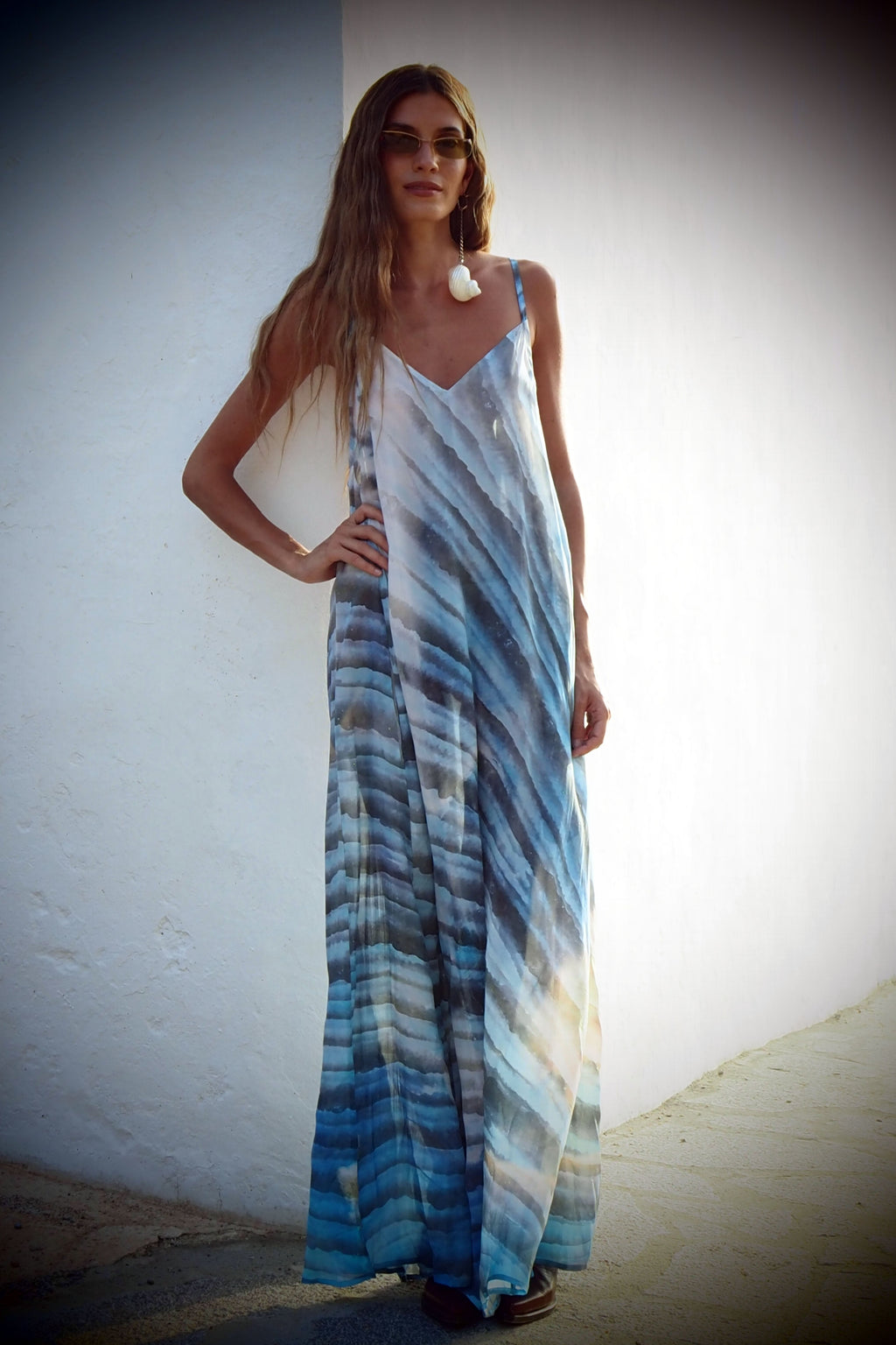 Mayan Dress - Thalassa Print