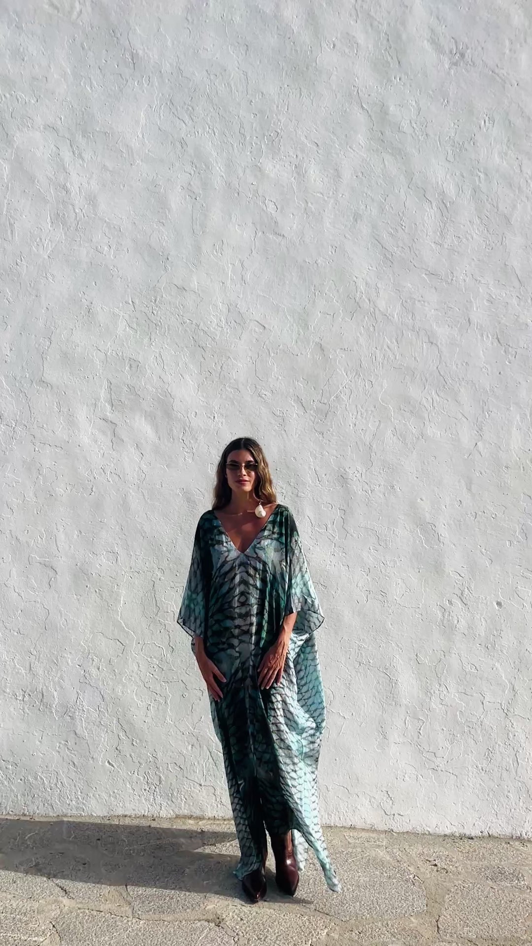 Ashtanga Kaftan - Aqua Siren