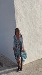 Yaiza Kaftan - Thalassa print