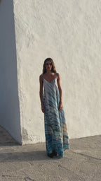 Mayan Dress - Thalassa Print