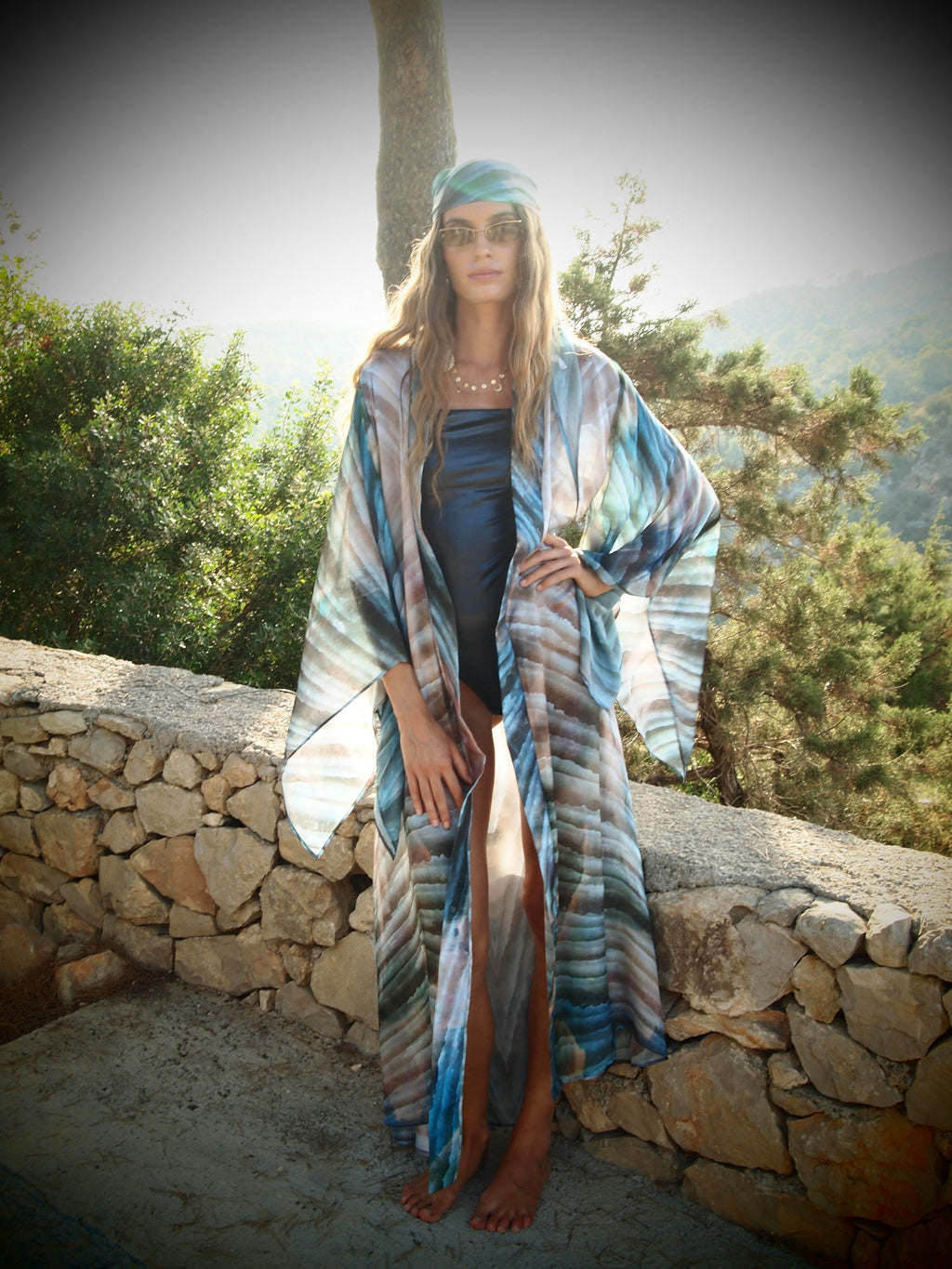 Bedouin Silk Kimono - Thalassa