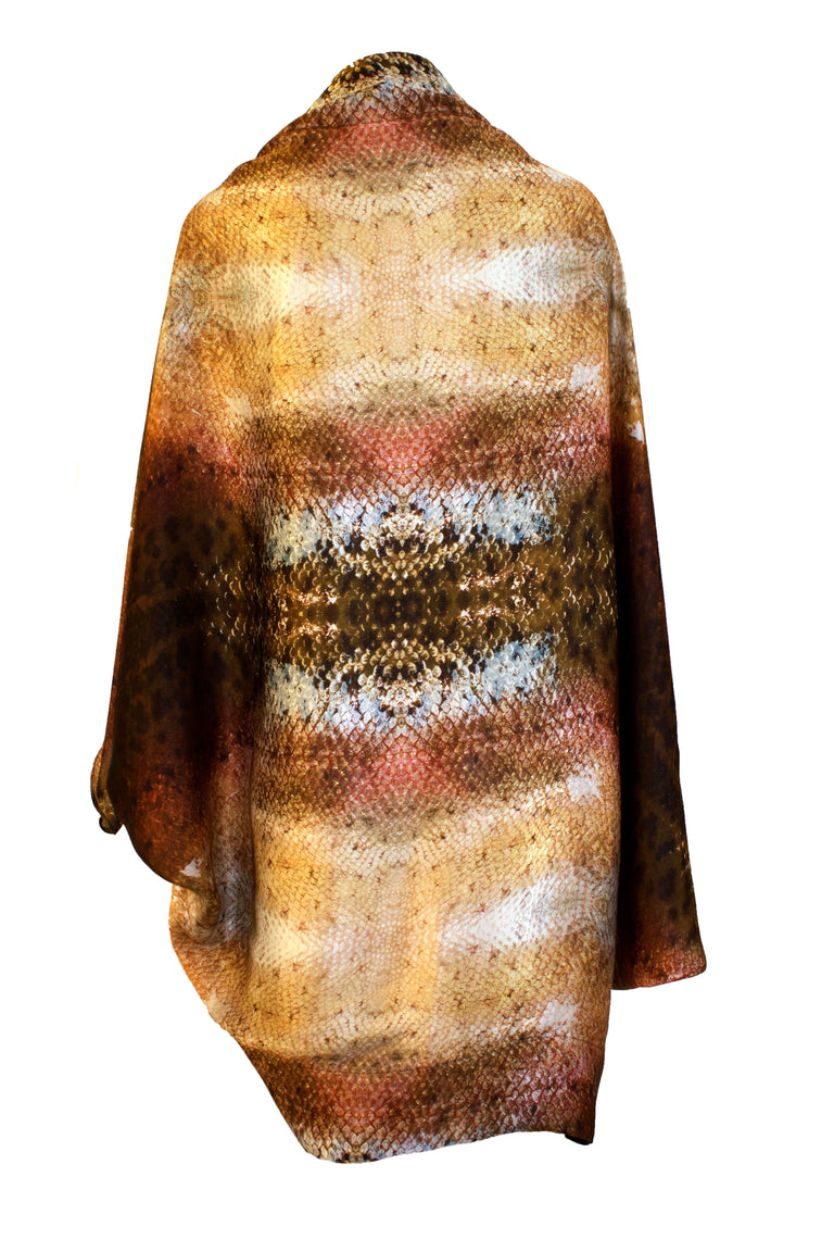 Designer silk kimono