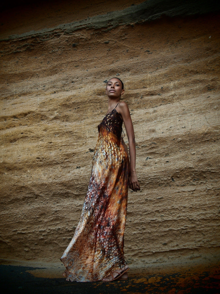 Xarracca Dress in Magma Siren Print