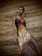 Xarracca Dress in Magma Siren Print