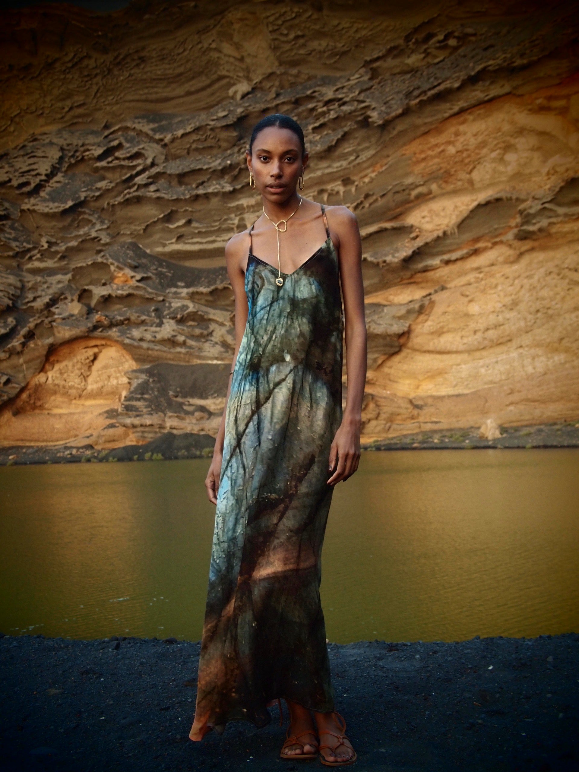 Indra Print - Mayan Silk Dress