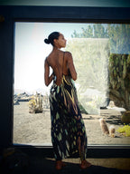 Selene Dress - Obsidian Print