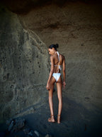 Suzi Bikini - Gold Textured Metallic