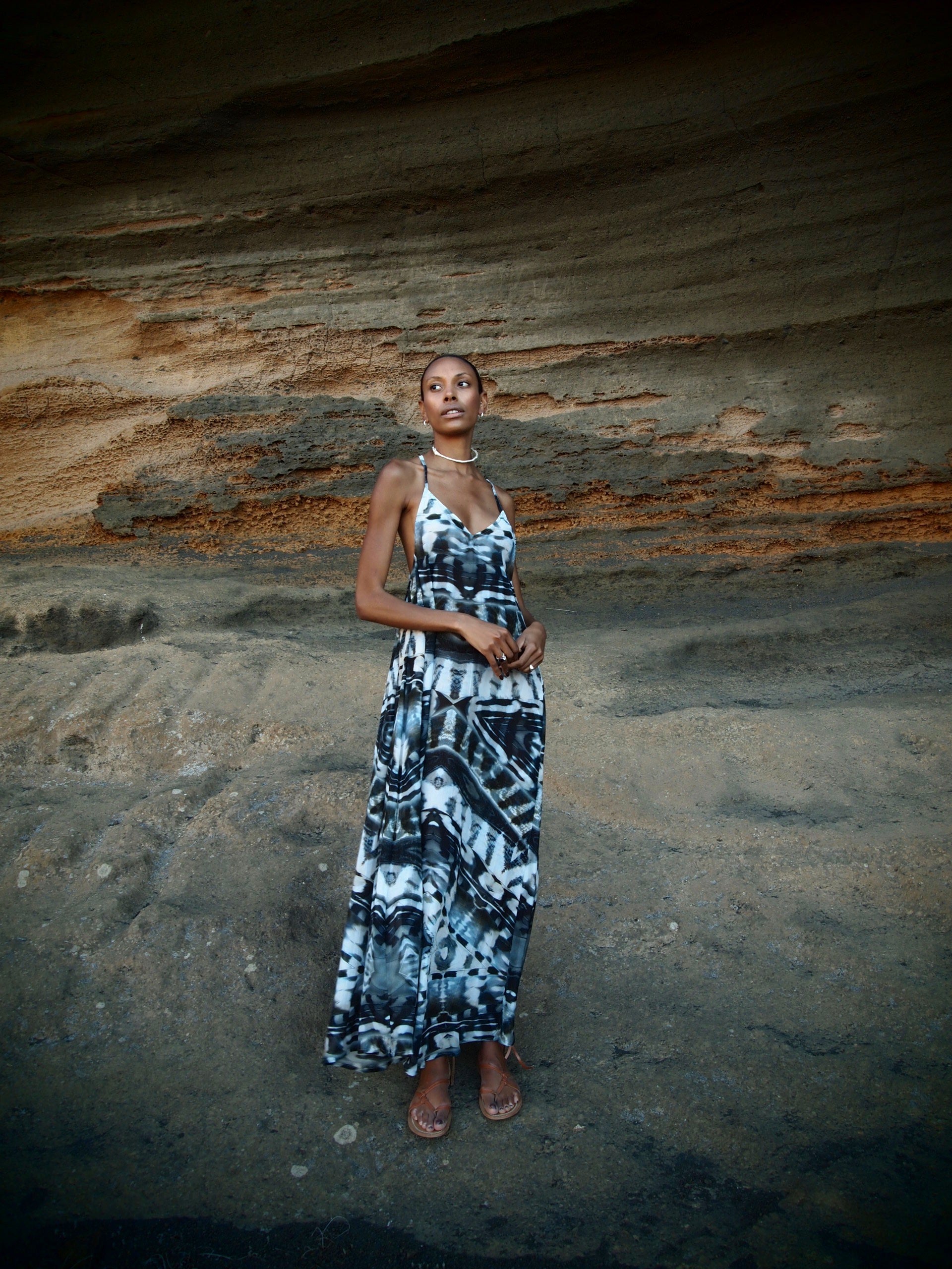 Phoenix Print - Mayan Dress