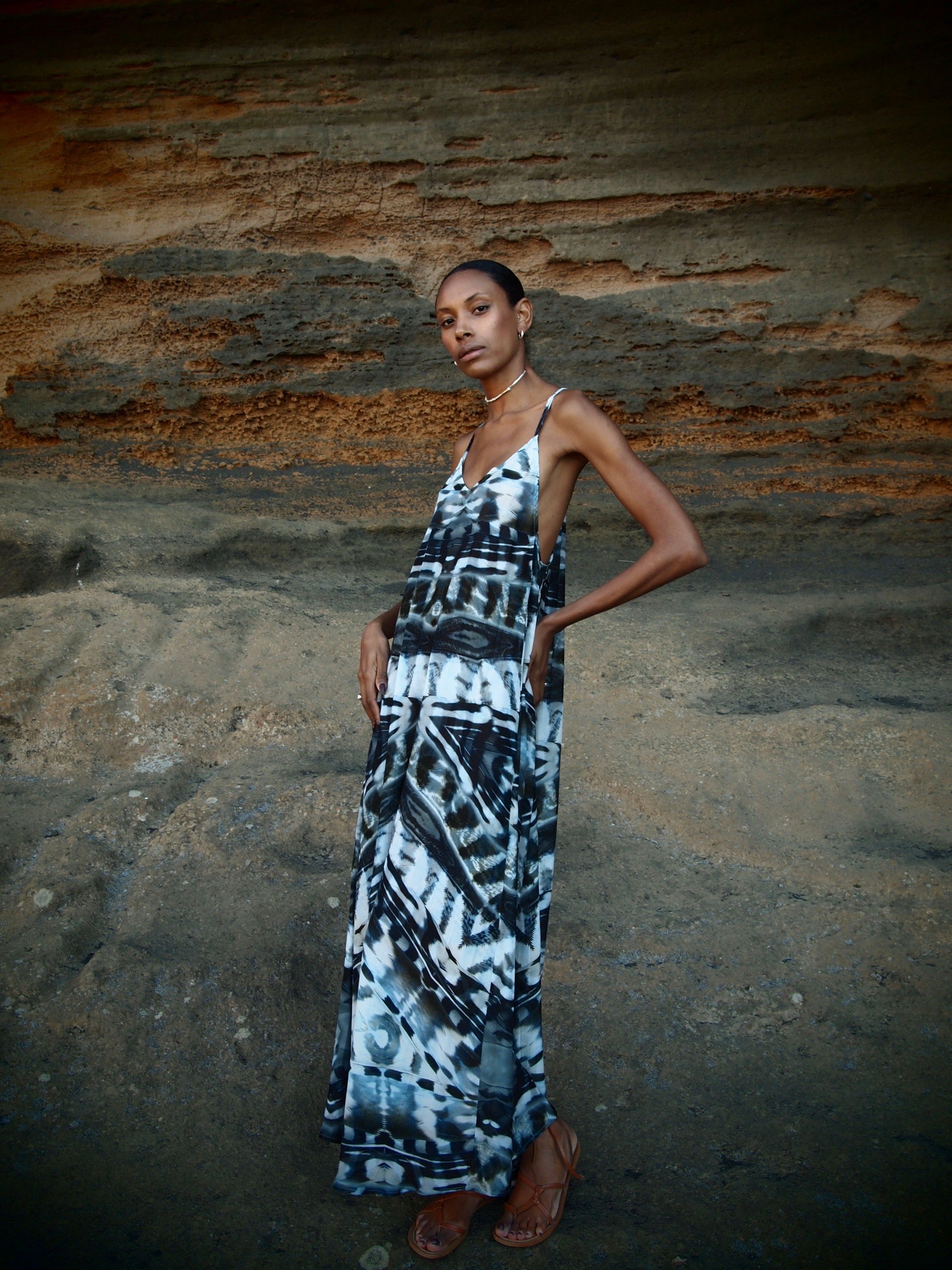 Phoenix Print - Mayan Dress