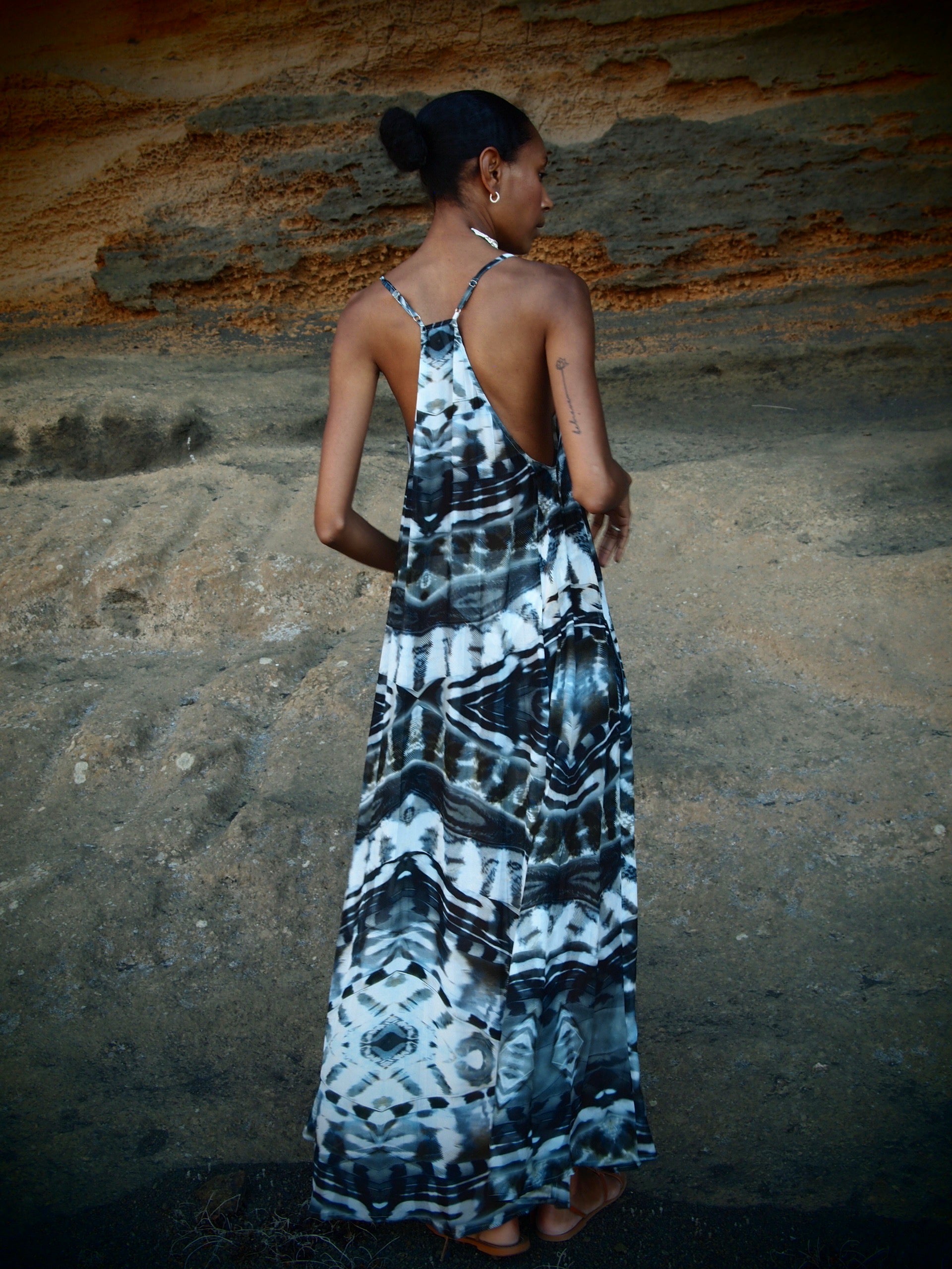 Phoenix Print - Mayan Dress