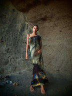 Ava Silk Dress Indra Print