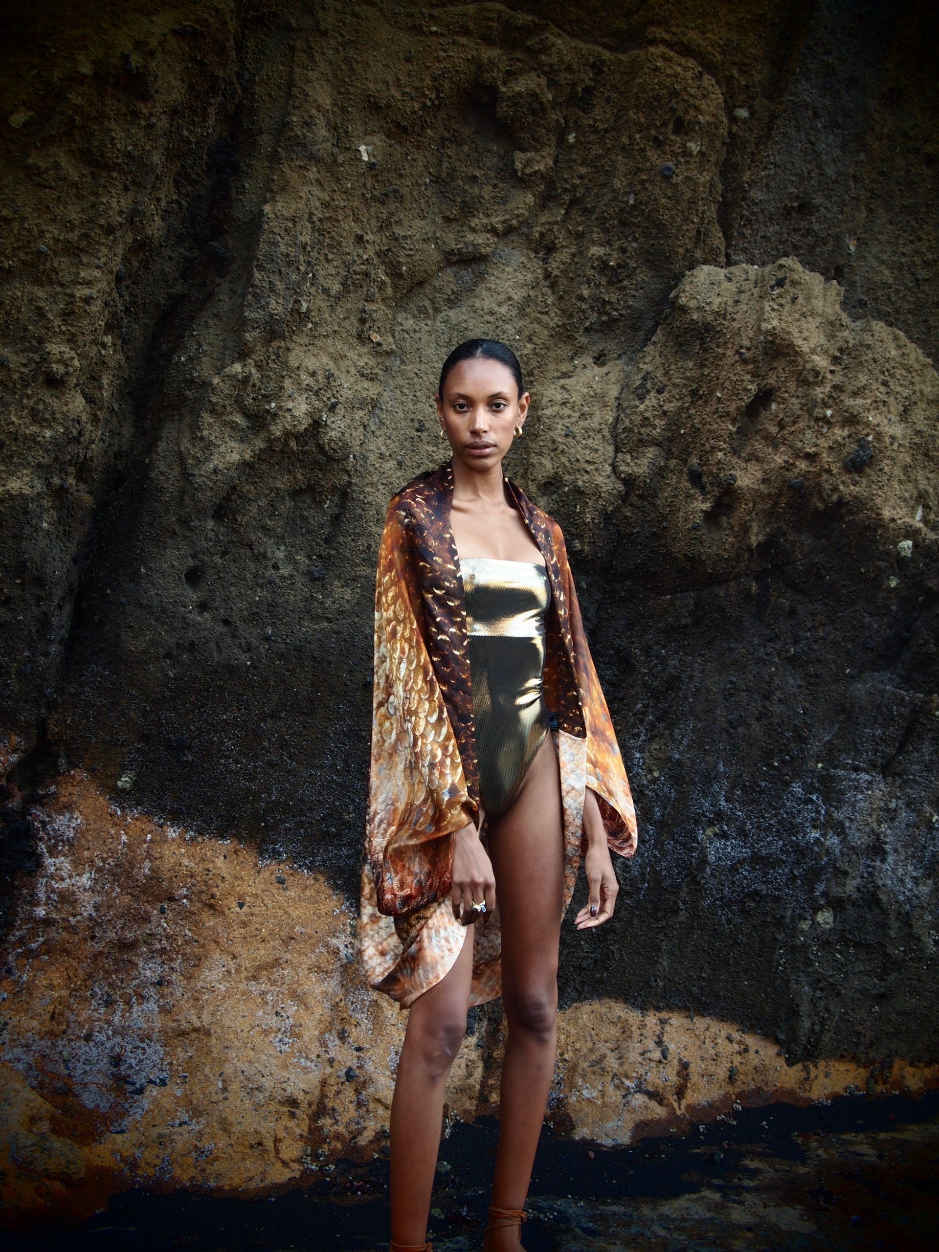 Olivia Cape is Magma Siren Print