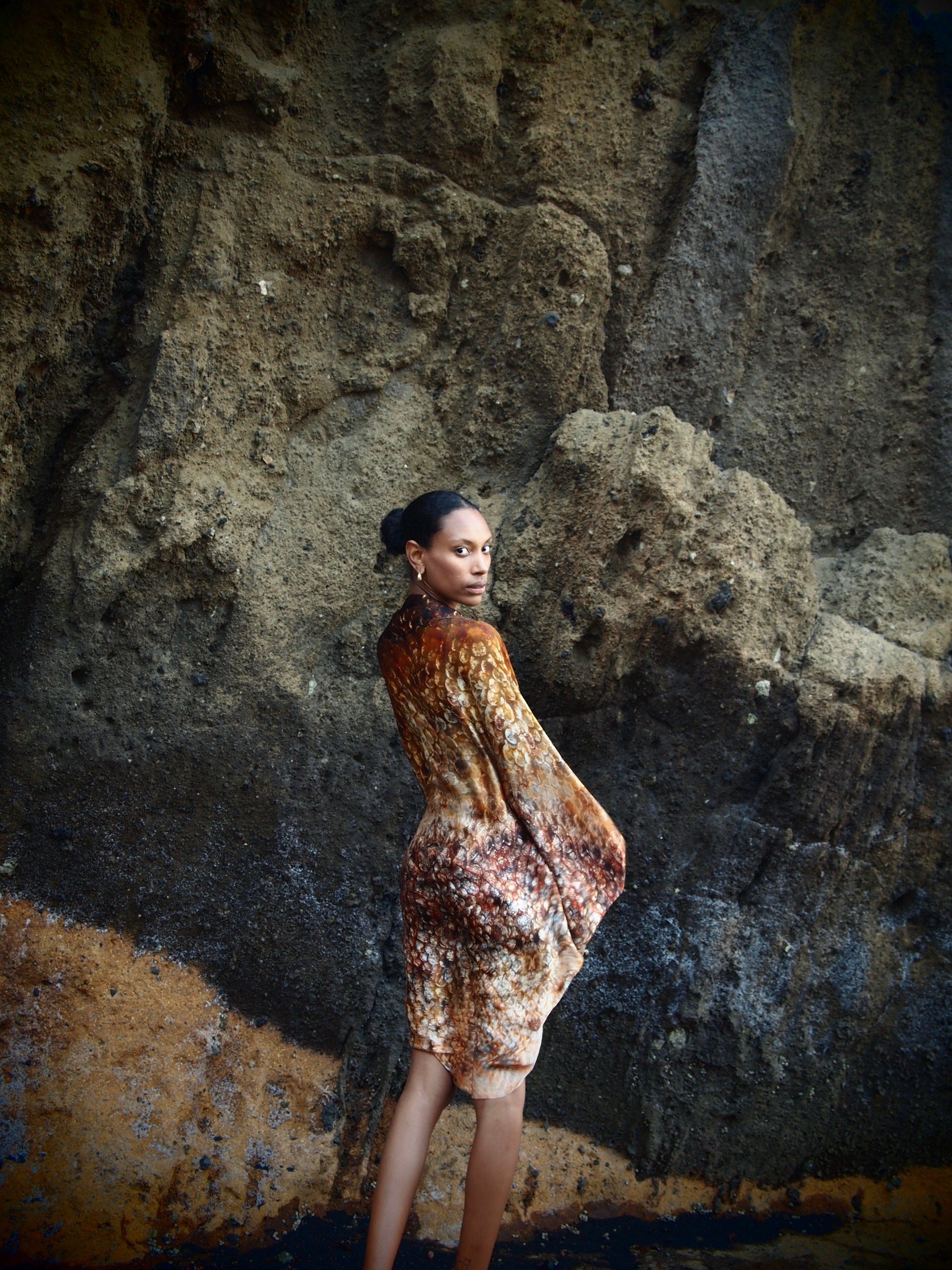 Olivia Cape is Magma Siren Print