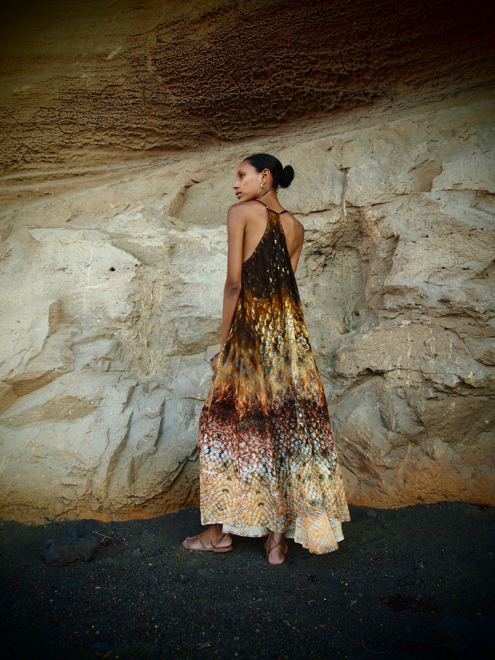 100 silk maxi dress + Beryll Julie Silk Maxi Dress | Rose