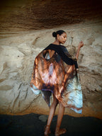 Cleopatra 2 Way Silk Kaftan Indra Print
