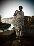 Yemanja Print Zandra Silk Dress