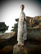 Yemanja Print Zandra Silk Dress