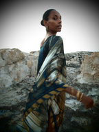 Cleopatra 2 Way Silk Kaftan Freya