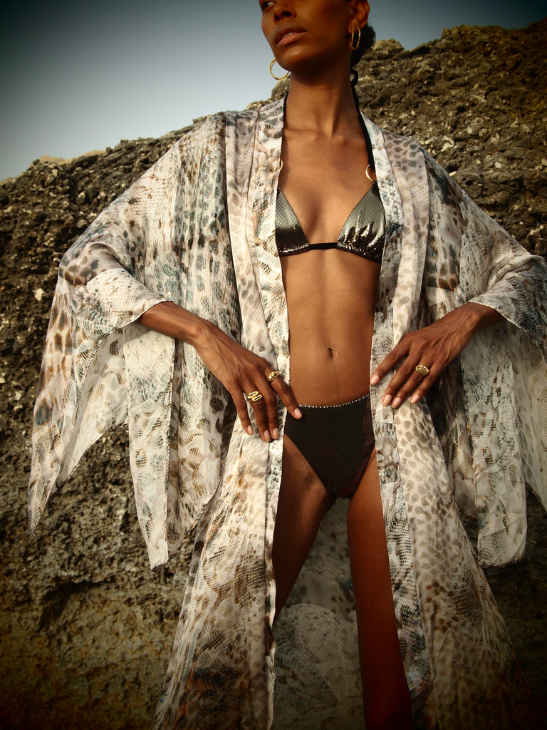 Bedouin Silk Kimono Yemanja