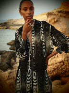 Silk Shirt in Pinea Print