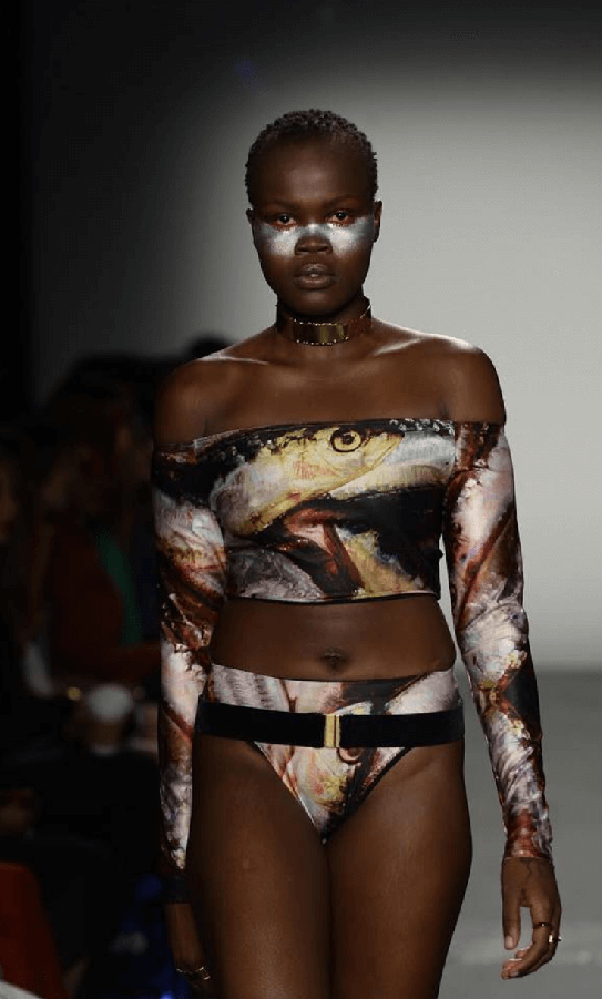 Luxury off shoulder bikini top