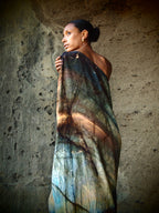 Ava Silk Dress Indra Print