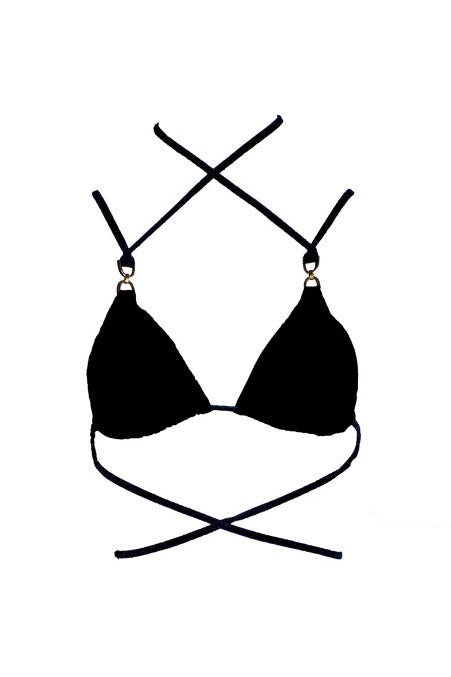 Brooklyn Bikini Top Black