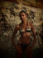 Gold Metallic - Cher Bikini