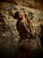 Gold Metallic - Cher Bikini