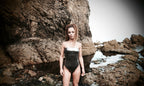 Bond Swimsuit Metallic Chrome