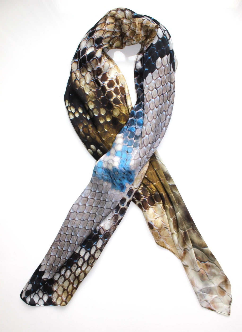 Silk Sarong Cobra print