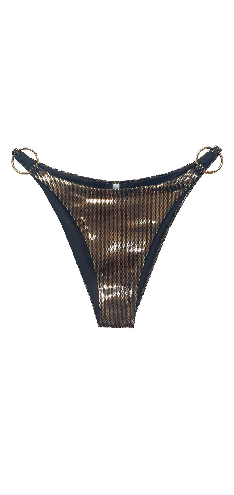 Gold Metallic Cher Hipster Briefs