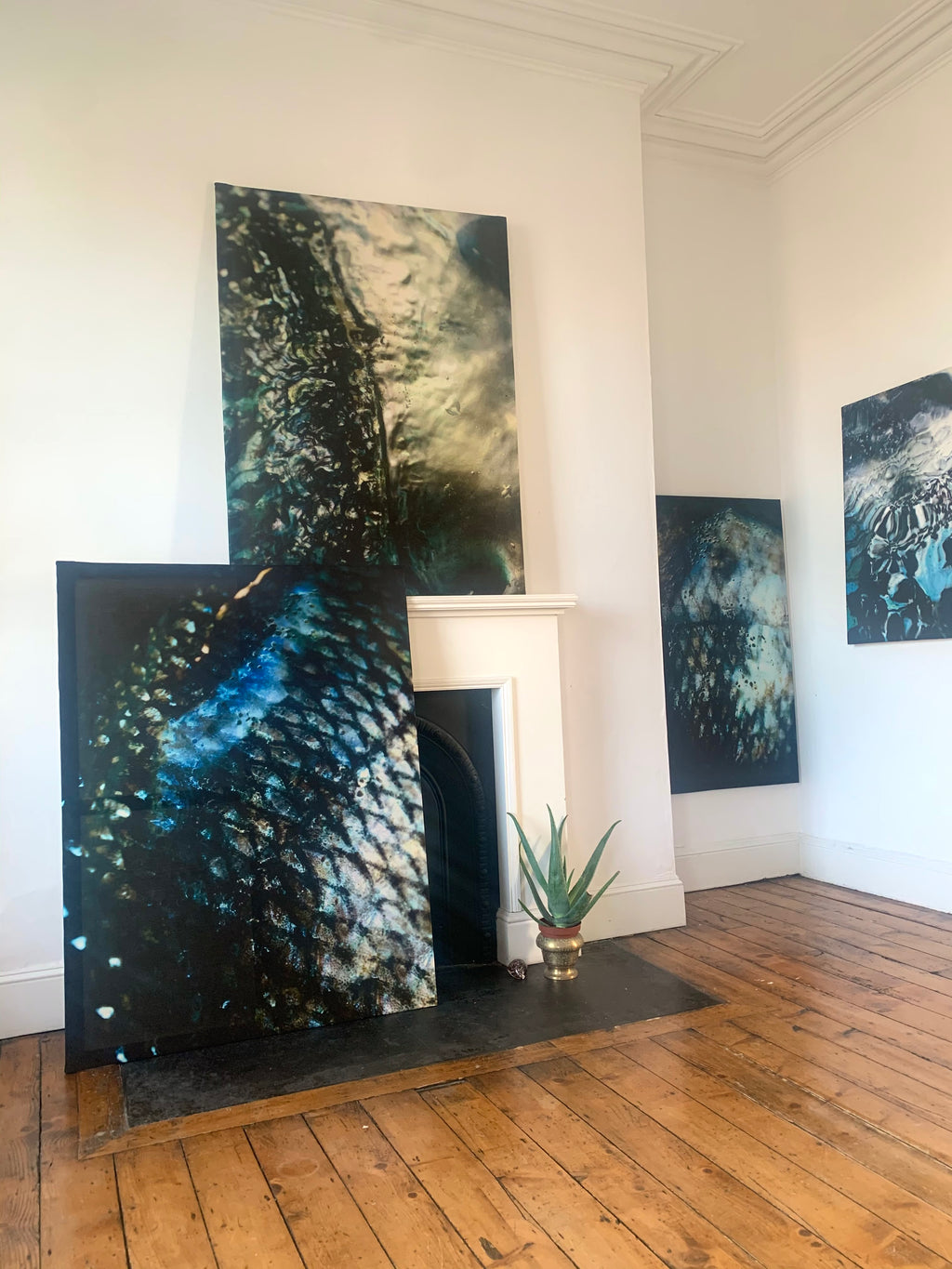 Silk Art in Poseidon Print