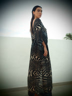 Moray Print - Venus Silk Kaftan