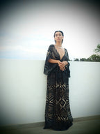 Moray Print - Venus Silk Kaftan