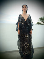 Moray Print - Venus Silk Kaftan