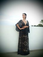 Moray Print - Venus Silk Kaftan