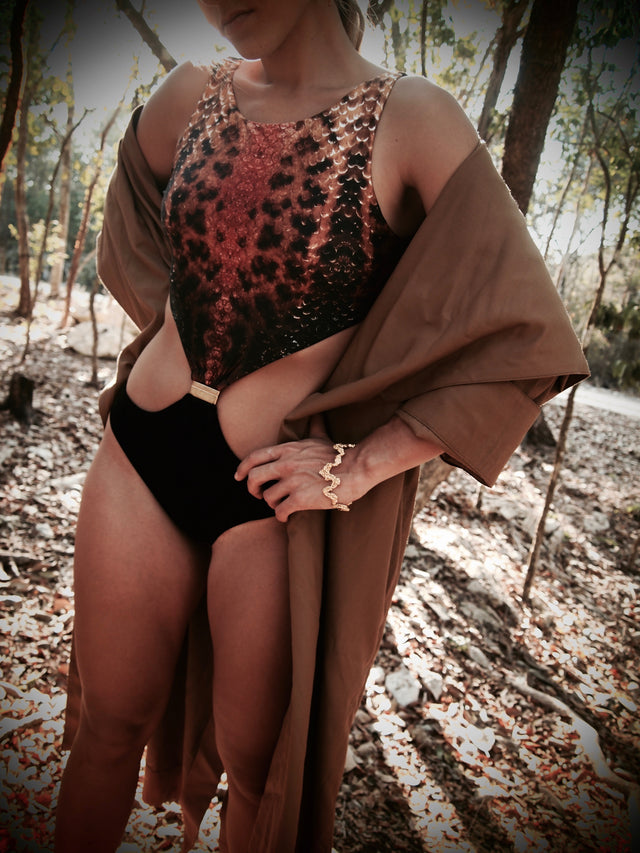 Zahar Skin Kaia Cut-Out Swimsuit