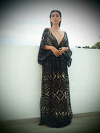 Moray Print - Venus Silk Kaftan