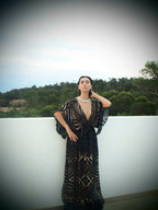 Moray Print - Venus Silk Kaftan